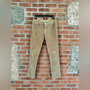 Lucky Brand Mid-Rise Corduroy Pants Size 4/27